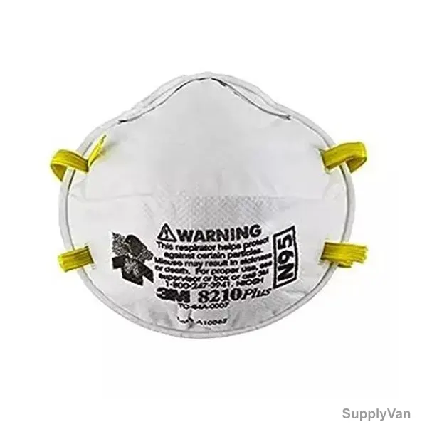 3M Disposable N95 Particulate Respirator Mask, 8210, 20 Pcs/Pack — image 1