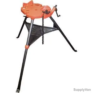 Ega Master Pipe Vice Stand With Chain Vice, 61200, 6 Inch