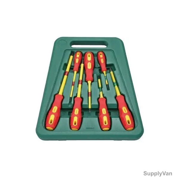 Hans Insulated Screwdriver Set, 06800-7M, 7PCS