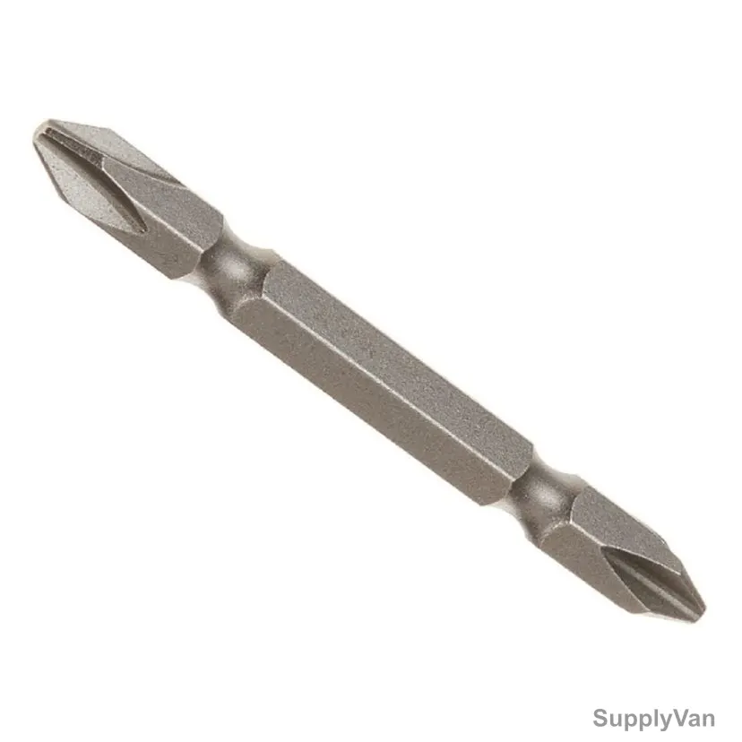 Hero Double Sided Magnetic Screwdriver Bit, Phillips, 50MM Length