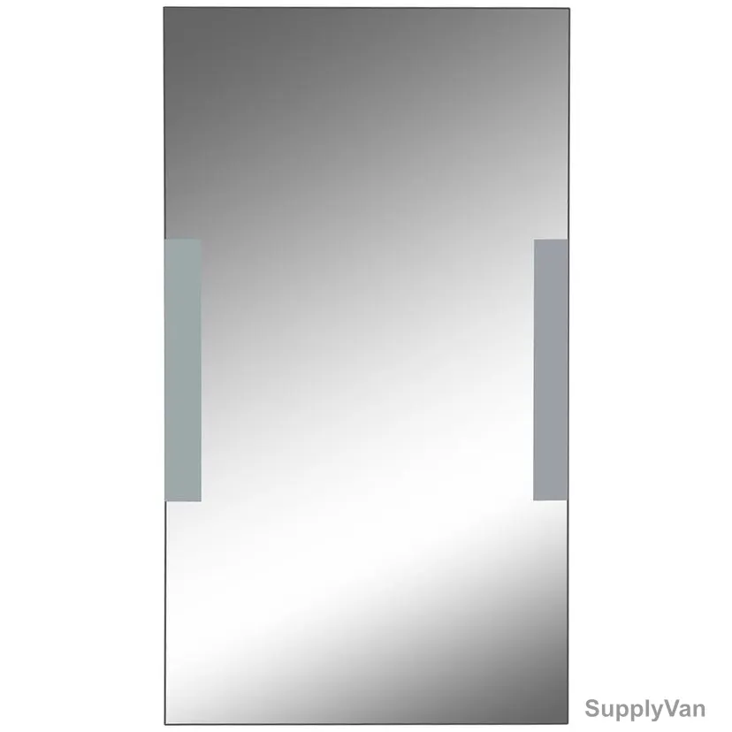 Argent Crystal LED Light Mirror, JY-1230, Rectangular