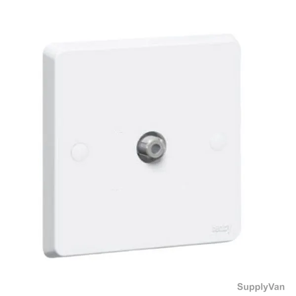 Tenby Satellite Socket, 738070, Single Screened