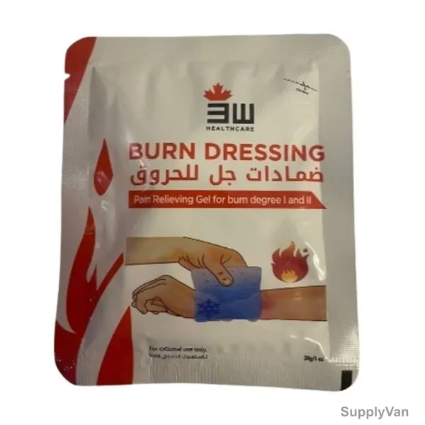 3W Burn Dressing, 5CM Width x 5CM Length, 10 Pcs/Pack