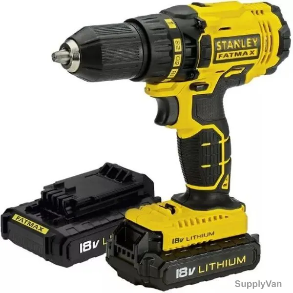 Stanley Cordless Screwdriver W/ Safety Mask, SCD20C2K, 18V