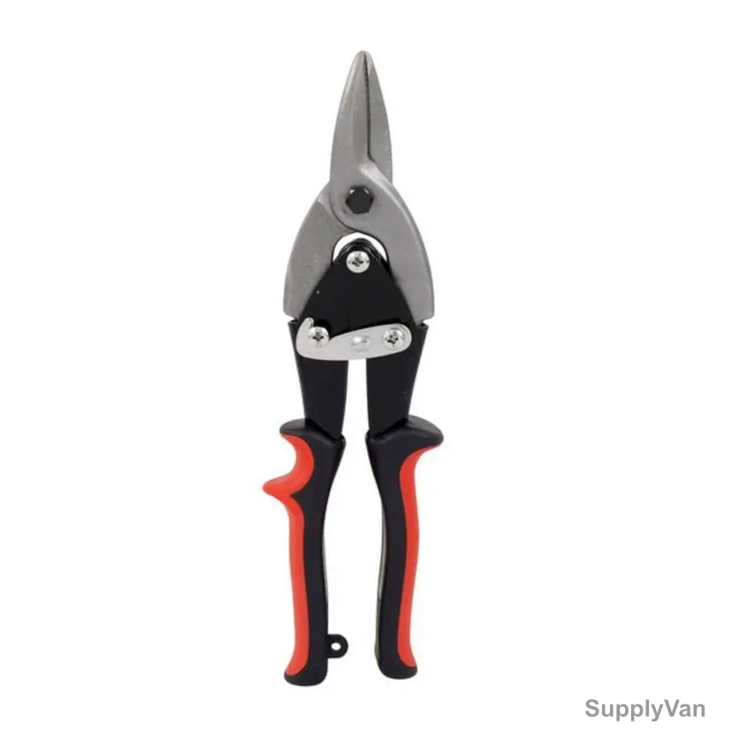 Mtx Straight-Cut Tin Snips With Rubber Coated Handle, 783309, Stainless Steel, 250MM — image 1