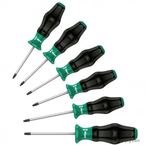 Wera Torx Screwdriver Set, 5031554001, 6PCS