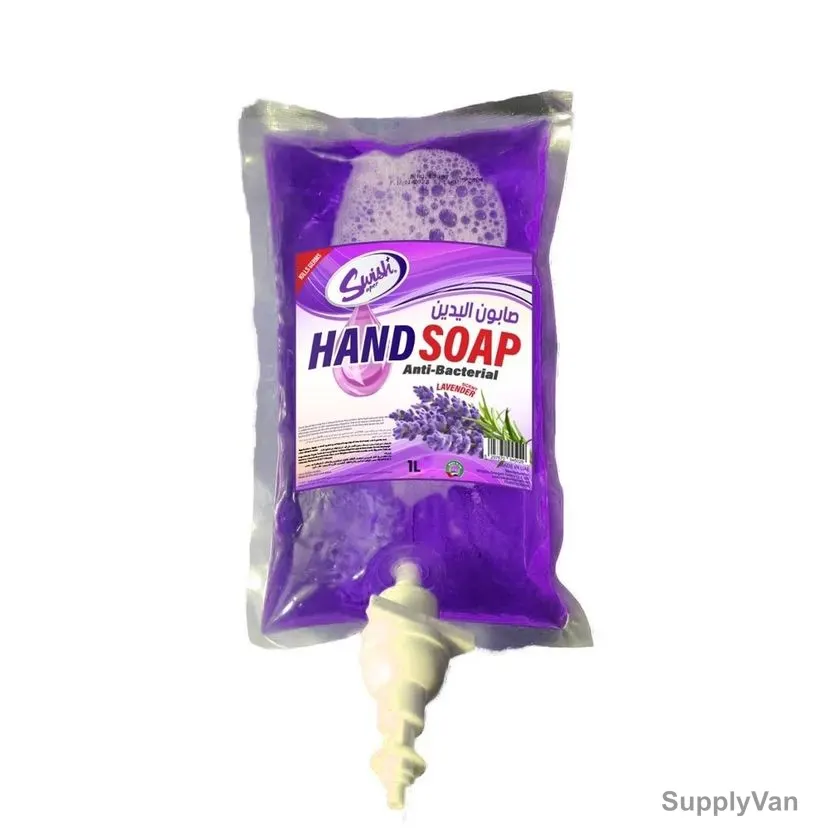 Swish Super Antibacterial Liquid Hand Soap, Lavender, 1 Ltr