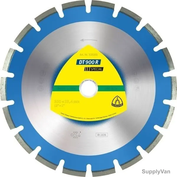 Klingspor Diamond Cutting Blade, DT900R, Special, 300 x 25.4MM