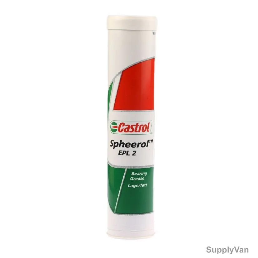Castrol Spheerol L-EP-2 Bearing Grease, 400GM, Brown/Yellow