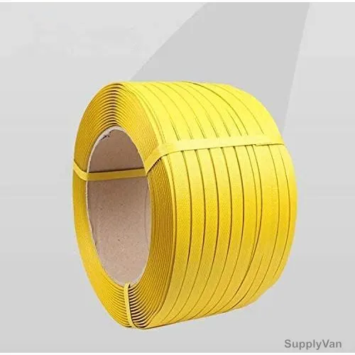 Strapping Roll, PVC, 12MM, 10 Kg, Yellow