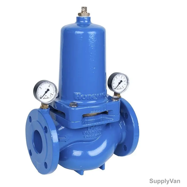 Honeywell Pressure Reducing Valve, D15S-80A, Flanged, 3 Inch