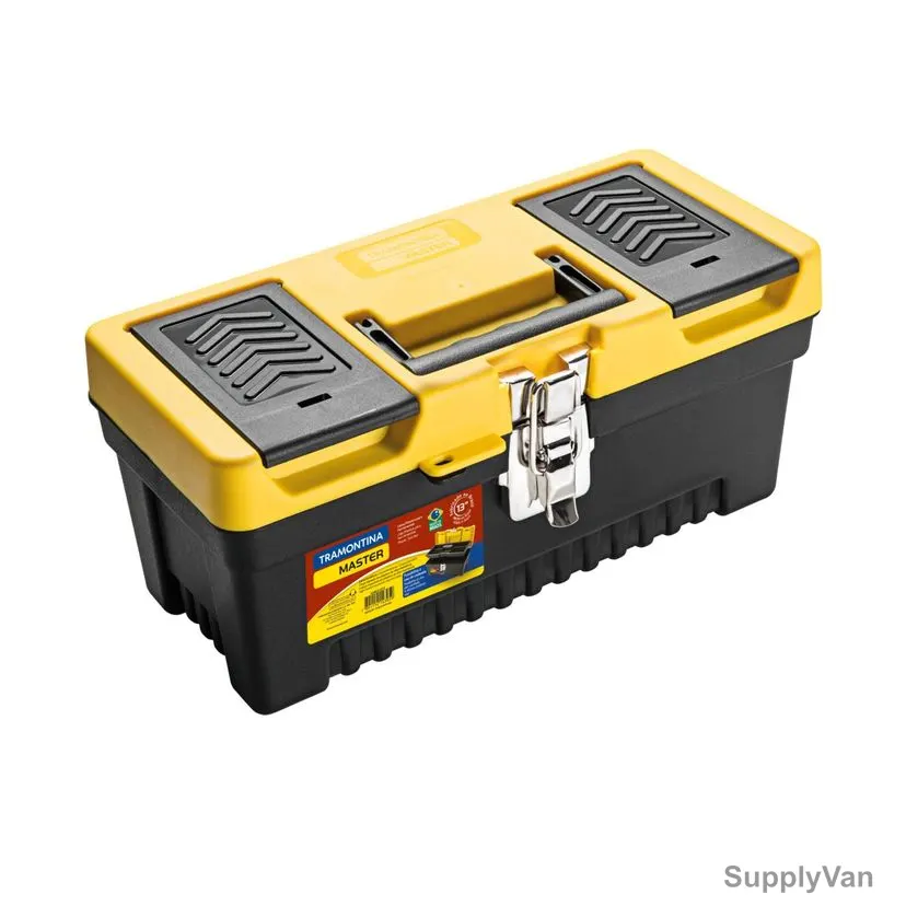 Tramontina Plastic Tool Box, 43803013, 13 Inch Length x 15CM Height