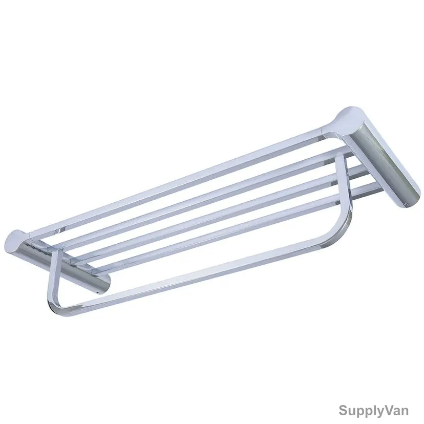 Linisi Towel Shelf, 85662, Silver Colour, Brass — image 1