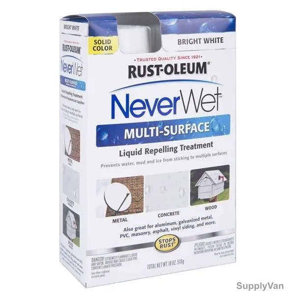 Rust-Oleum Liquid Repelling Treatment, 275660, NeverWet, 510G, Bright White