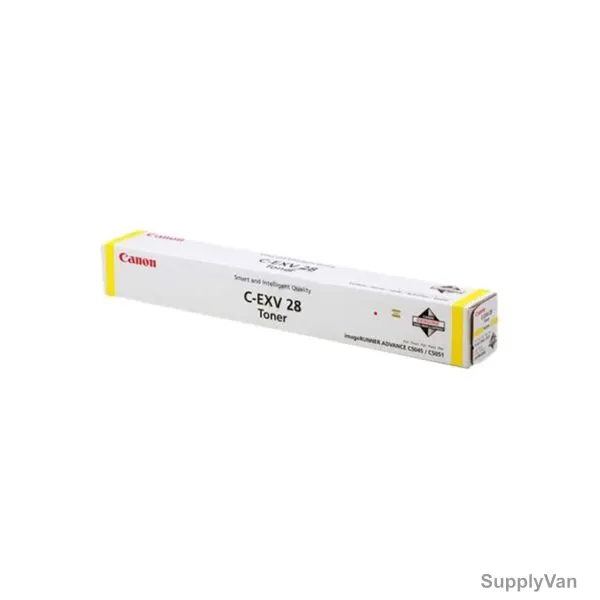 Canon Original Toner Cartridge, CEXV-28Y, 38000 Pages, Yellow