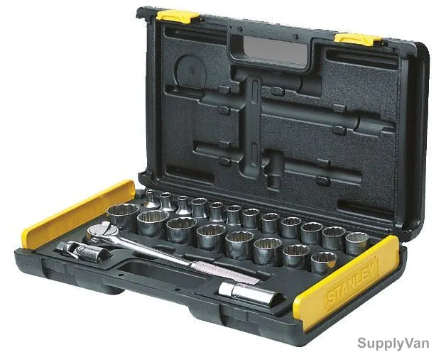 Stanley Metric Socket Set, 86-477, 27 Pcs/Set
