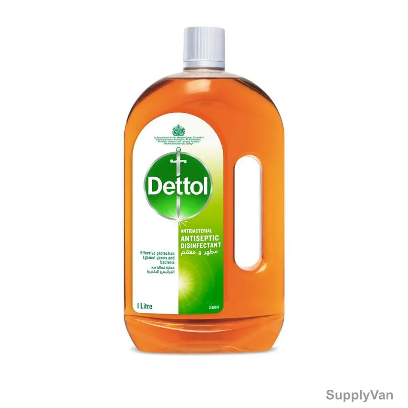 Dettol Antiseptic Liquid Disinfectant, Pine, 1 Ltr, 3 Pcs/Pack