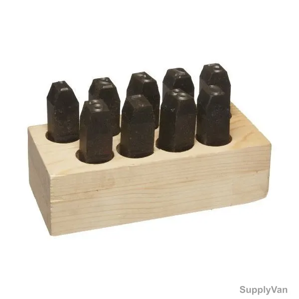Young Bros Stamp Figure Set, 10093, 5/8 Inch, 9PCS
