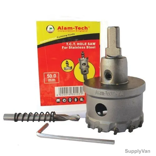 Alam-Tech Hole Saw With Arbor, ATHS19-0, TCT, 19MM