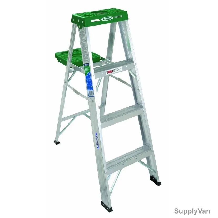 Altec Werner Step Ladder, 354, 4 Steps, 1.21 Mtrs, 90 Kg