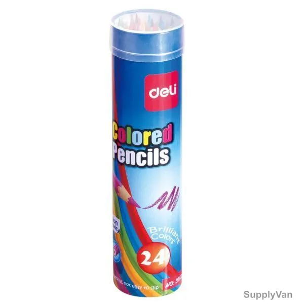 Deli Color Pencil, E37121, Multicolor, 12PCS