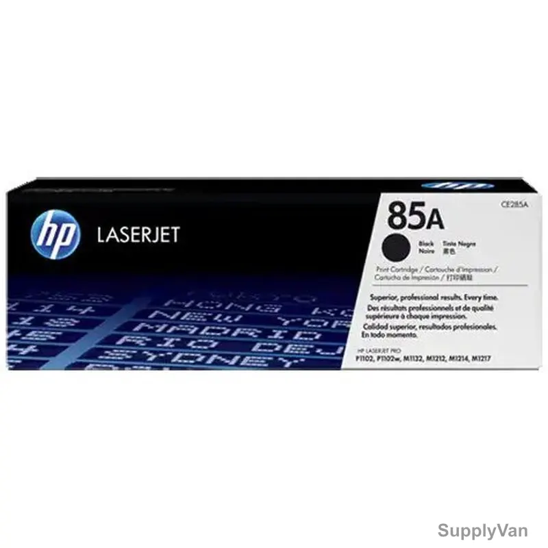 HP Original LaserJet Toner Cartridge, CE285A, 85A, Black — image 1