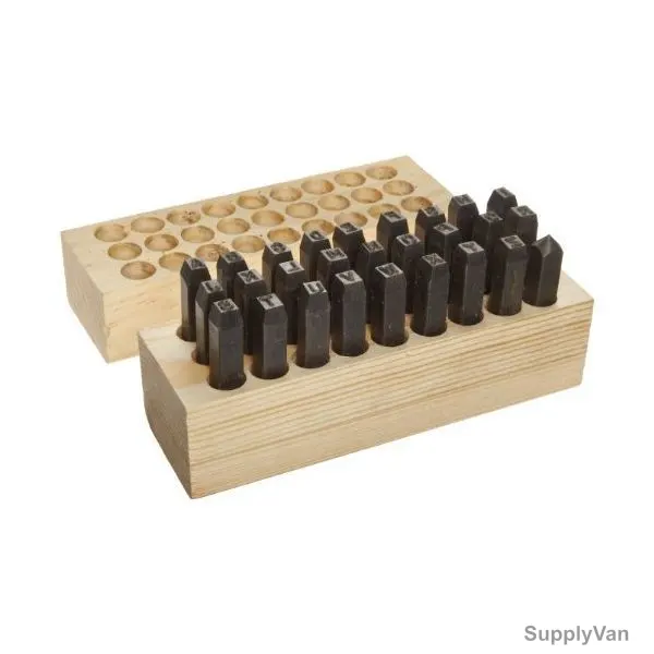 Young Bros Stamp Letter Set, 05273, 3/16 Inch, 27PCS