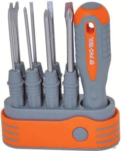 Pro-Tech 8-in-1 Screwdriver Set, 372803