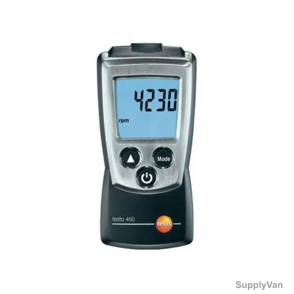 Testo Tachometer, 460, 100 to 29999 RPM