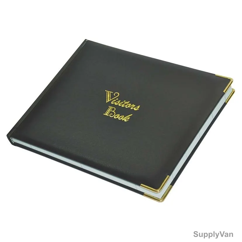 Fis Visitor Book, FSCLVISITOR, Arabic/English, 250 x 200MM, Black — image 1