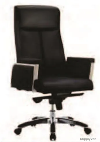 Avon Furniture Executive Office Chair, AVCM-B17AS, High Back, Fixed Arm