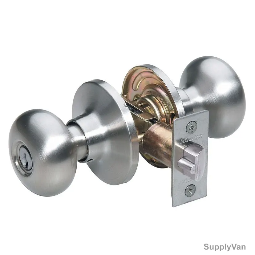 Master Lock Door Lock Knob, MLBCO0115, For Bedroom or Bathroom Doors