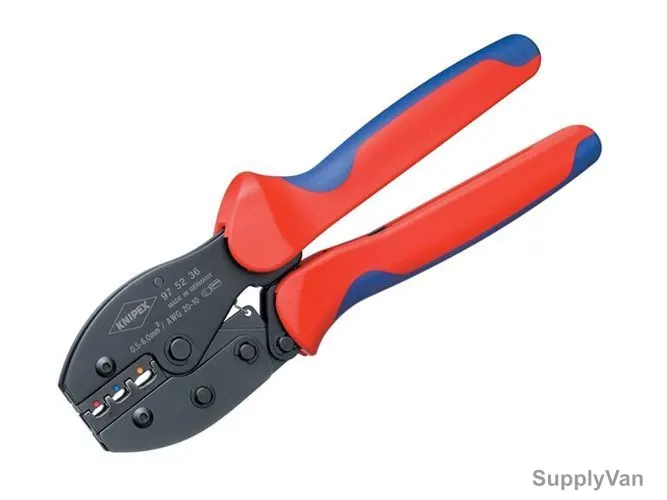 Knipex Crimping Plier, 975236SB, 220MM