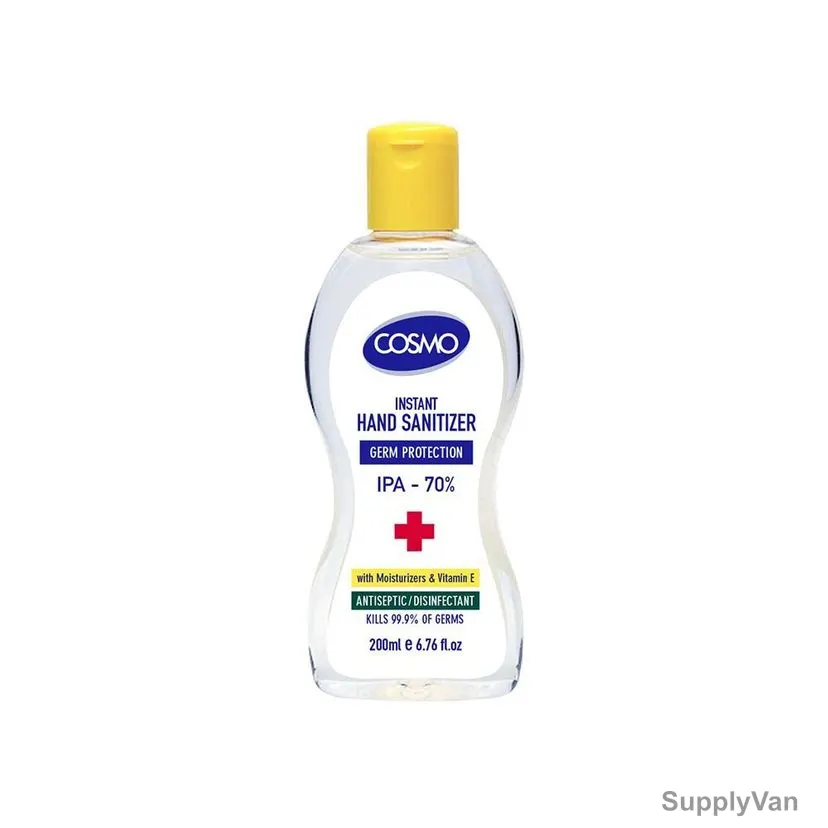 Cosmo Instant Hand Sanitizer Gel, 200ML