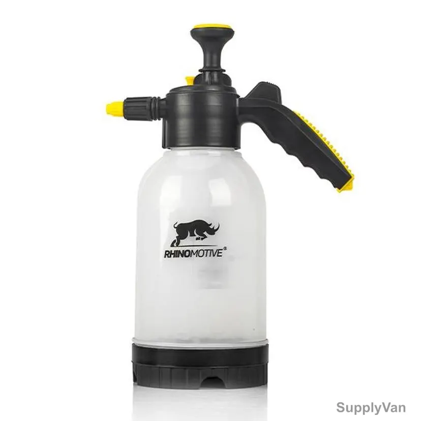 Rhinomotive Detailing Pump Spray Bottle, R1844, 2 Ltrs, White/Black — image 1