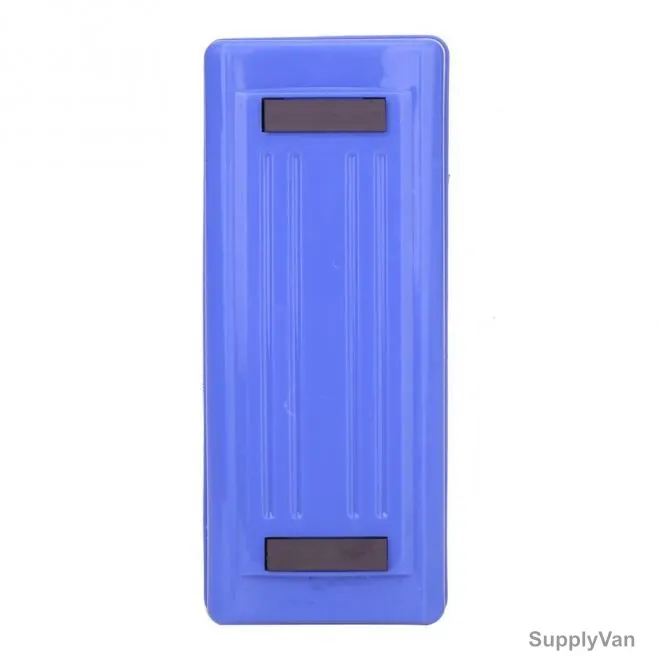 Deli Magnetic Whiteboard Duster, W7837, PP and Foam, 112 x 55MM, Blue — image 1