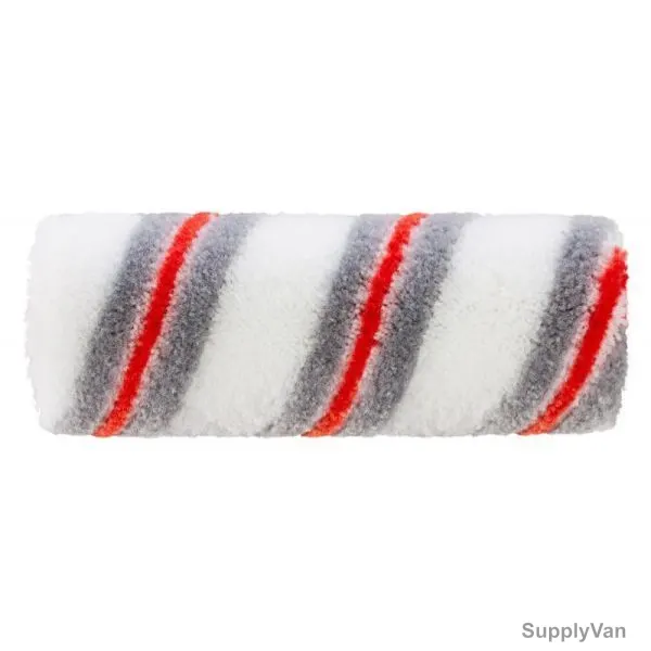 Beorol Paint Roller Cover, VMSR23CG45, Master, White and Red