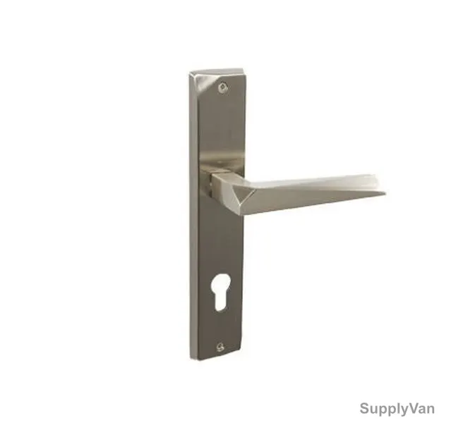 Doganlar Door Handle, Prizma, Zinc, Satin Nickel