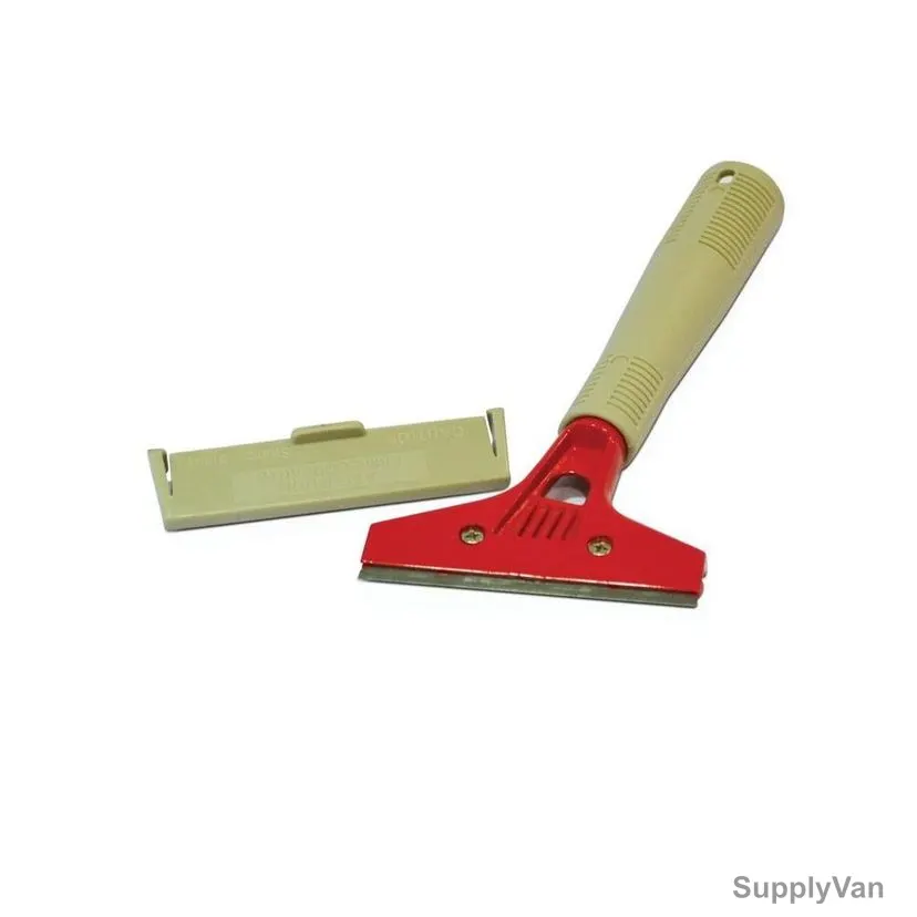 Akc Spade With Plastic Handle, SC01, Red/White