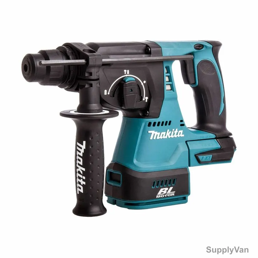 Makita SDS Plus Cordless Hammer Drill, DHR242RFJ, 2x 3.0Ah Battery, 1x 18V Charger, 24MM