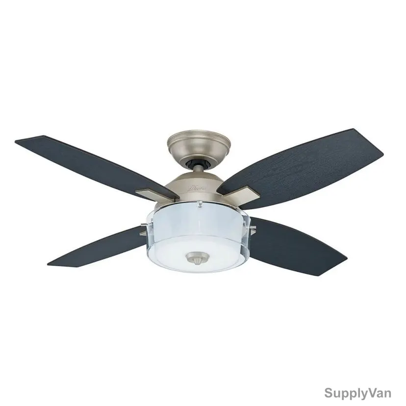 Hunter Ceiling Fan, 50619, Central Park, 4 Blade, 107CM, Pewter Revival