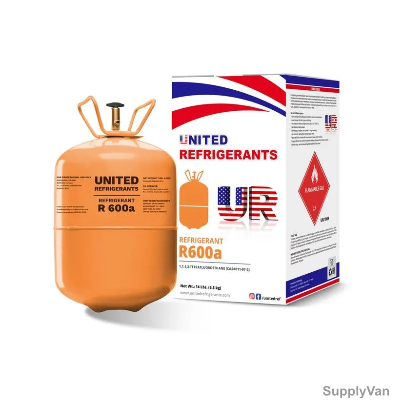 United Refrigerant Gas, R600a, 6.5 Kg