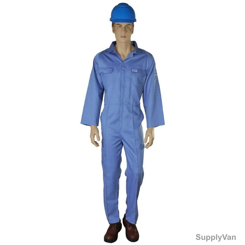 Ameriza Coverall, A1050503, Twill Cotton, 2XL, Petrol Blue