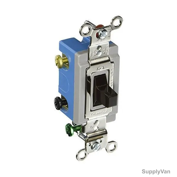 Hubbell 4 Way Momentary Toggle, HUBHBL1556, 15A, 120-277VAC