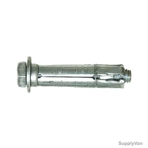 Tuf-Fix 4 Leaf Rawl Bolts, FIXBOLTW4M6, White Zinc Plated, Carbon Steel, 6 x 45MM, PK100