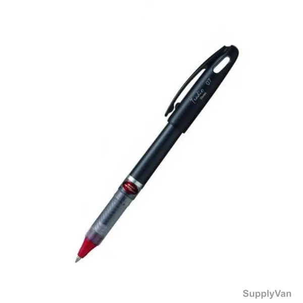 Pentel Energel Tradio Gel Roller Pen, PE-BL117A-BH, 0.7MM Tip, Red, 12 Pcs/Pack