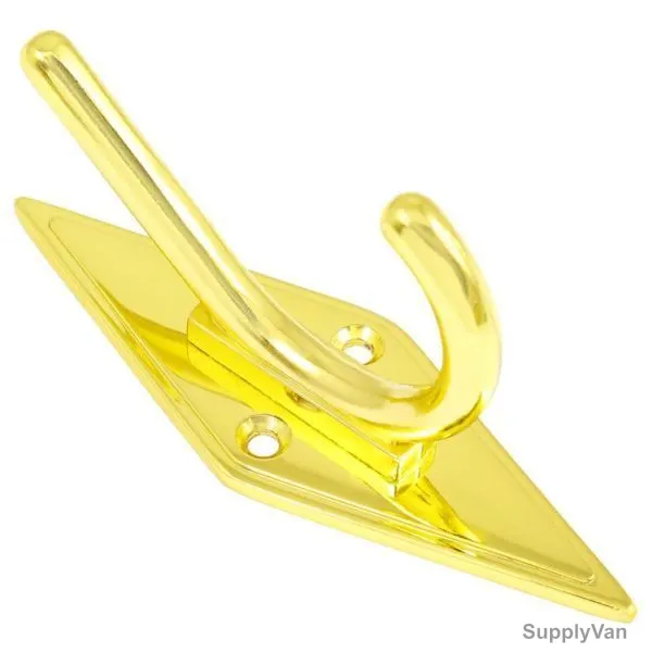 Metal Gold Plated Hook, 2 Inch