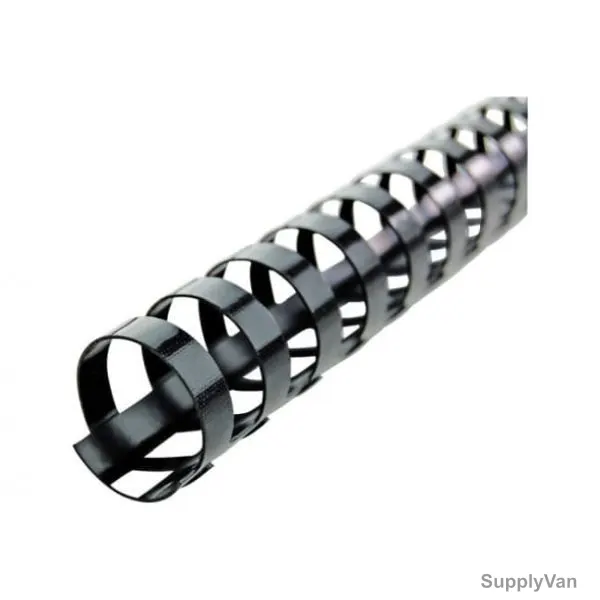 PSI Binding Ring, PSBR19BK, A4, Plastic, 19MM, Black, PK100