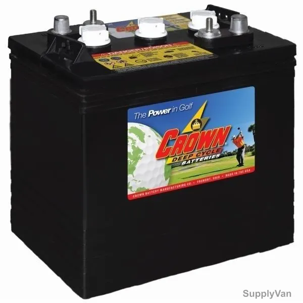 Crown Battery Deep Cycle Battery, D06235, 6V, 5A