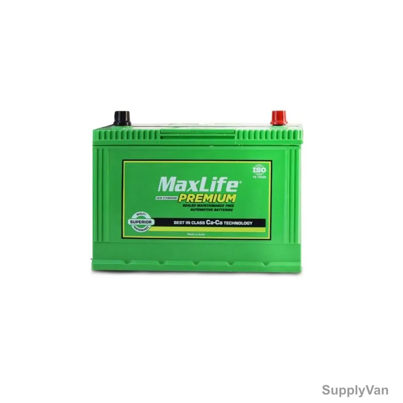 Maxlife Premium Sealed Maintenance Free Battery, N50L-SMF, 12V, 50 Ah